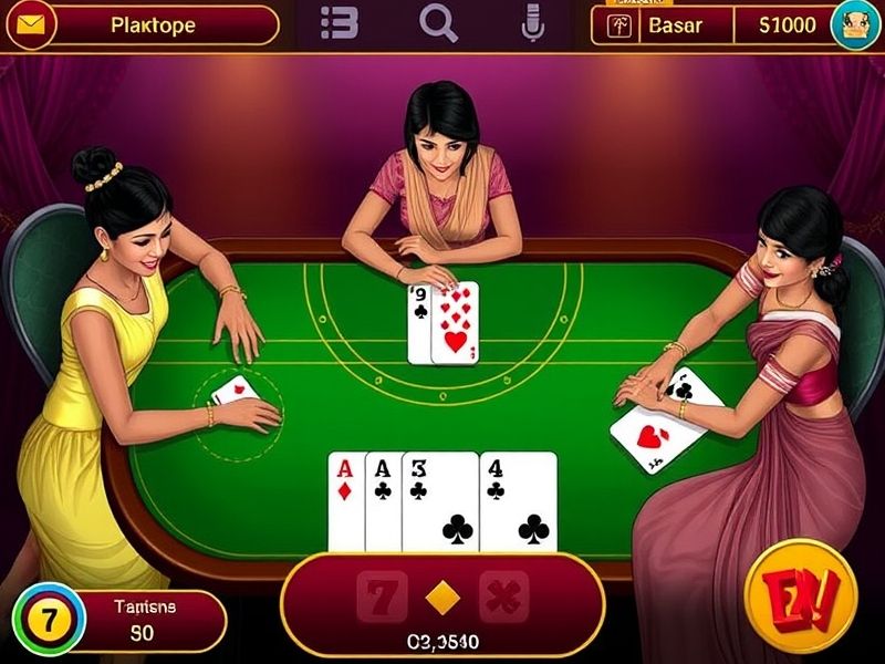 3 Patti offers an immersive experience for card game enthusiasts. Play Teen Patti and poker with friends and win exciting prizes.